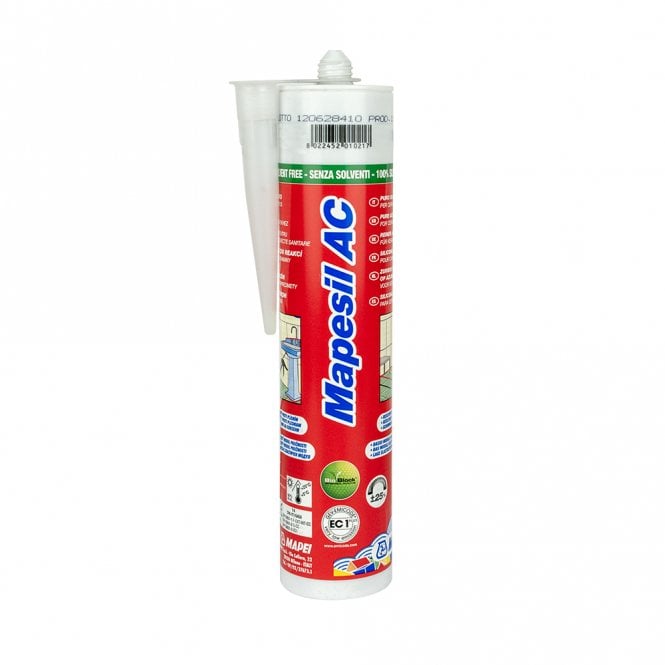 Mapei Mapesil AC Silicone Sealant Transparent 310ml