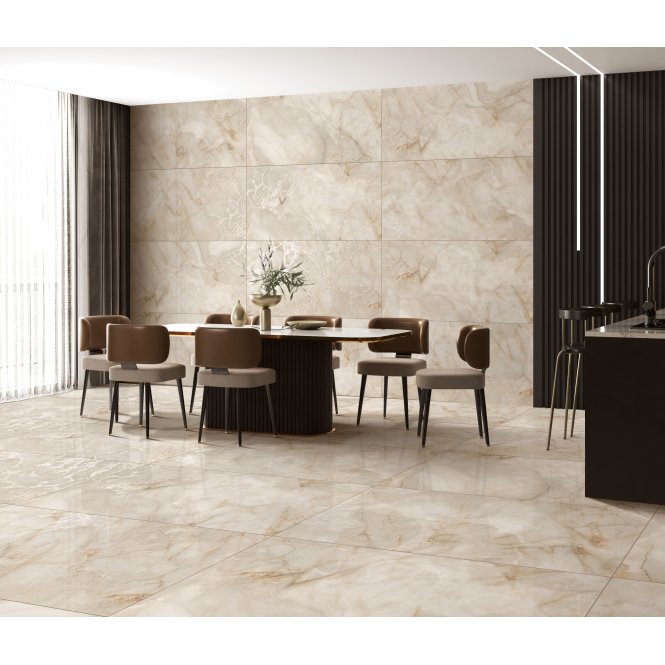 Marbilo Crema 60cm x 120cm Wall and Floor Tile
