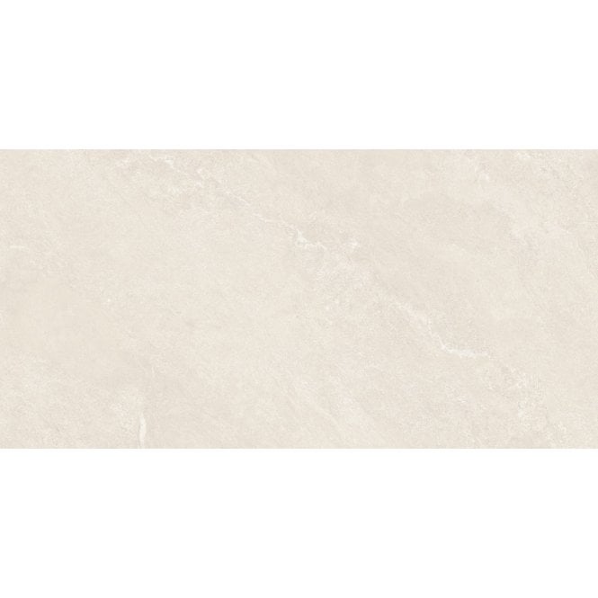 Marmostone Ivory Rectified Matt Stone Effect Porcelain Wall & Floor Tile 60cm x 120cm