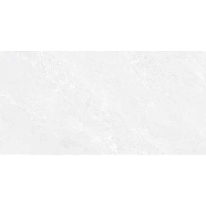 Marmostone White Rectified Matt Stone Effect Porcelain Wall & Floor Tile 60cm x 120cm