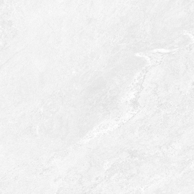Marmostone White Rectified Matt Stone Effect Porcelain Wall & Floor Tile 60cm x 60cm