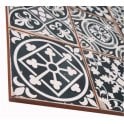 Peronda Marrakesh Black Decor 33cm x 33cm Wall & Floor Tile