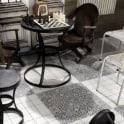 Peronda Marrakesh Black Decor 33cm x 33cm Wall & Floor Tile