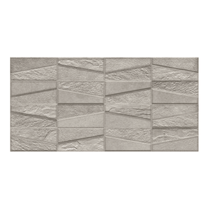 Ibero Tiles Materika Decor Grey 31.6cm x 63.5cm Wall Tile