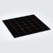 Matt Black Large Square 30cm x 30cm (4.8cm x 4.8cm) Mosaic Tile