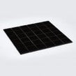 Matt Black Large Square 30cm x 30cm (4.8cm x 4.8cm) Mosaic Tile