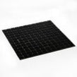 Matt Black Small Square 30cm x 30cm (2.3cm x 2.3cm) Toto Mosaic Tile