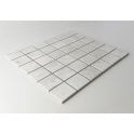 Matt R11 Mineral Blanco Square Porcelain (4.8cm x 4.8cm) 30cm x 30cm Mosaic Tile