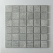 Matt R11 Mineral Gris Square Porcelain (4.8cm x 4.8cm) 30cm x 30cm Mosaic Tile