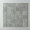 Matt R11 Mineral Gris Square Porcelain (4.8cm x 4.8cm) 30cm x 30cm Mosaic Tile