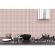 Matt Soft Pink Square (4.8cm x 4.8cm) 30cm x 30cm Mosaic Tile