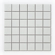 Matt White Large Square 30.6cm x 30.6cm (4.8cm x 4.8cm) Mosaic Tile