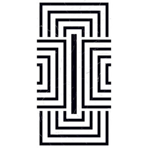 Medallion Marble Decor 60cm x 120cm Wall and Floor Tile