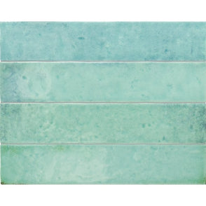 Equipe Menorca Aqua 6.5cm x 32.8cm Wall Tile