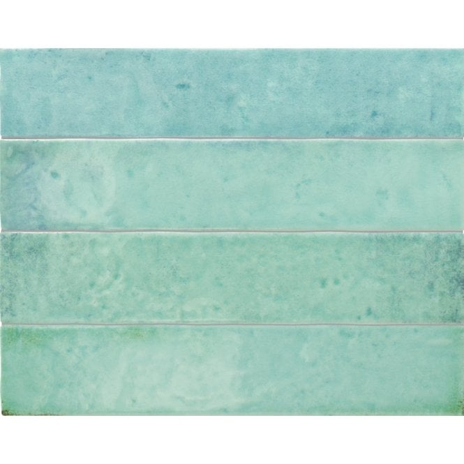 Equipe Menorca Aqua 6.5cm x 32.8cm Wall Tile
