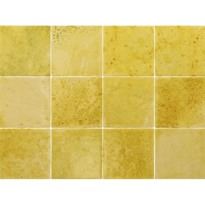 Equipe Menorca Lime 10cm x 10cm Wall Tile