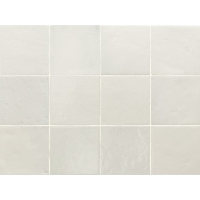 Equipe Menorca White 10cm x 10cm Wall Tile