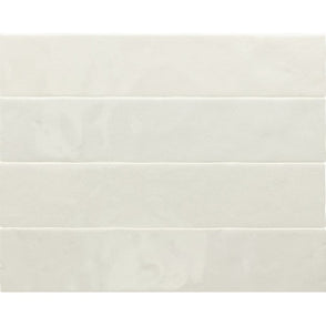 Equipe Menorca White 6.5cm x 32.8cm Wall Tile