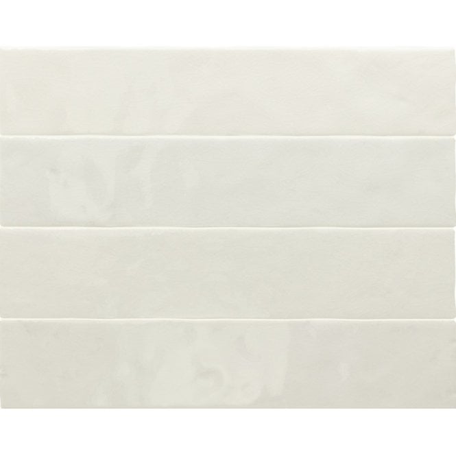 Equipe Menorca White 6.5cm x 32.8cm Wall Tile
