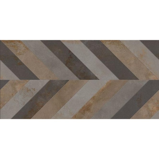 Meridian Darkness Rectfied 60cm x 120cm Wall and Floor Tile