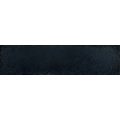 Italian Design Metal Brick Black Lux 6cm x 24cm Wall Tile