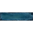 Italian Design Metal Brick Blue Lux 6cm x 24cm Wall Tile