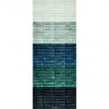 Italian Design Metal Brick Blue Lux 6cm x 24cm Wall Tile