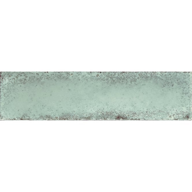 Italian Design Metal Brick Grey Lux 6cm x 24cm Wall Tile