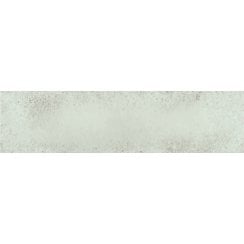 Italian Design Metal Brick White Lux 6cm x 24cm Wall Tile