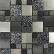 Metallic Random 30cm x 30cm Silver Mix Mosaic