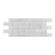 Metro Bevel Gloss Carrara 10cm x 30cm Wall Tile