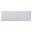 Metro Bevel Gloss Carrara 10cm x 30cm Wall Tile