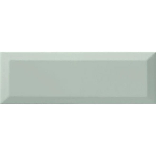 Metro Bevelled Gloss Aqua 10cm x 30cm Wall Tile