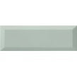 Metro Bevelled Gloss Aqua 10cm x 30cm Wall Tile