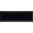 Metro Bevelled Gloss Black 10cm x 30cm Wall Tile