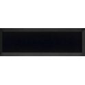 Metro Bevelled Gloss Black 10cm x 30cm Wall Tile