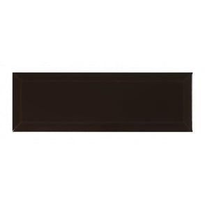 Metro Bevelled Gloss Cacoa 10cm x 30cm Wall Tile