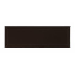 Metro Bevelled Gloss Cacoa 10cm x 30cm Wall Tile