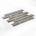 Metro Bevelled Gloss Oatmeal 29.55cm x 29.1cm (4.5cm x 9.5cm) Mosaic Tile