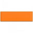 Metro Bevelled Gloss Orange 10cm x 30cm Wall Tile