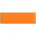 Metro Bevelled Gloss Orange 10cm x 30cm Wall Tile