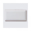 Metro Bevelled Gloss White 10cm x 20cm Wall Tile Full Pallet Deal (3600 Pieces)