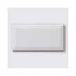 Metro Bevelled Gloss White 10cm x 20cm Wall Tile Full Pallet Deal (3600 Pieces)