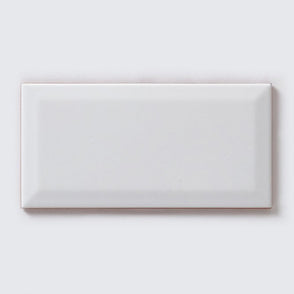 Metro Bevelled Gloss White 10cm x 20cm Wall Tile