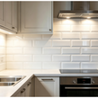 Equipe Metro Bevelled Gloss White 7.5cm x 30cm Wall Tile