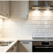 Equipe Metro Bevelled Gloss White 7.5cm x 30cm Wall Tile