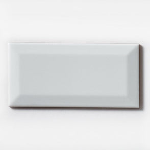 Metro Bevelled Gloss White 7.6cm x 15.2cm Wall Tile
