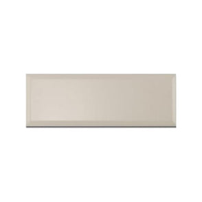 Metro Bevelled Matt Cream 10cm x 30cm Wall Tile