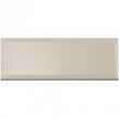 Metro Bevelled Matt Cream 10cm x 30cm Wall Tile