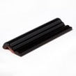 Metro Black 5cm x 15cm Dado Border Tile